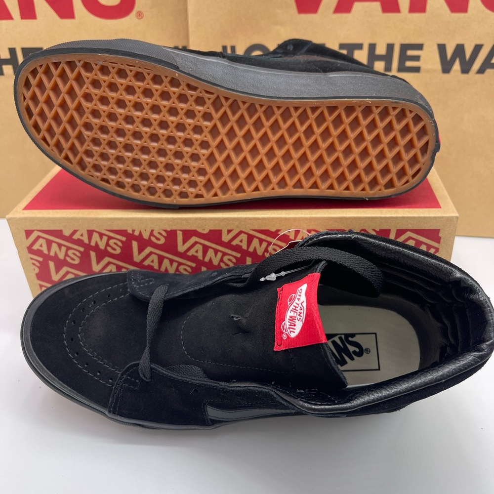 Vans Men’s SK8-Hi Suede VN000DSIBKA Hi Top Sneakers - Picture 5 of 16